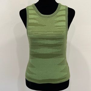 Green Knit Tank